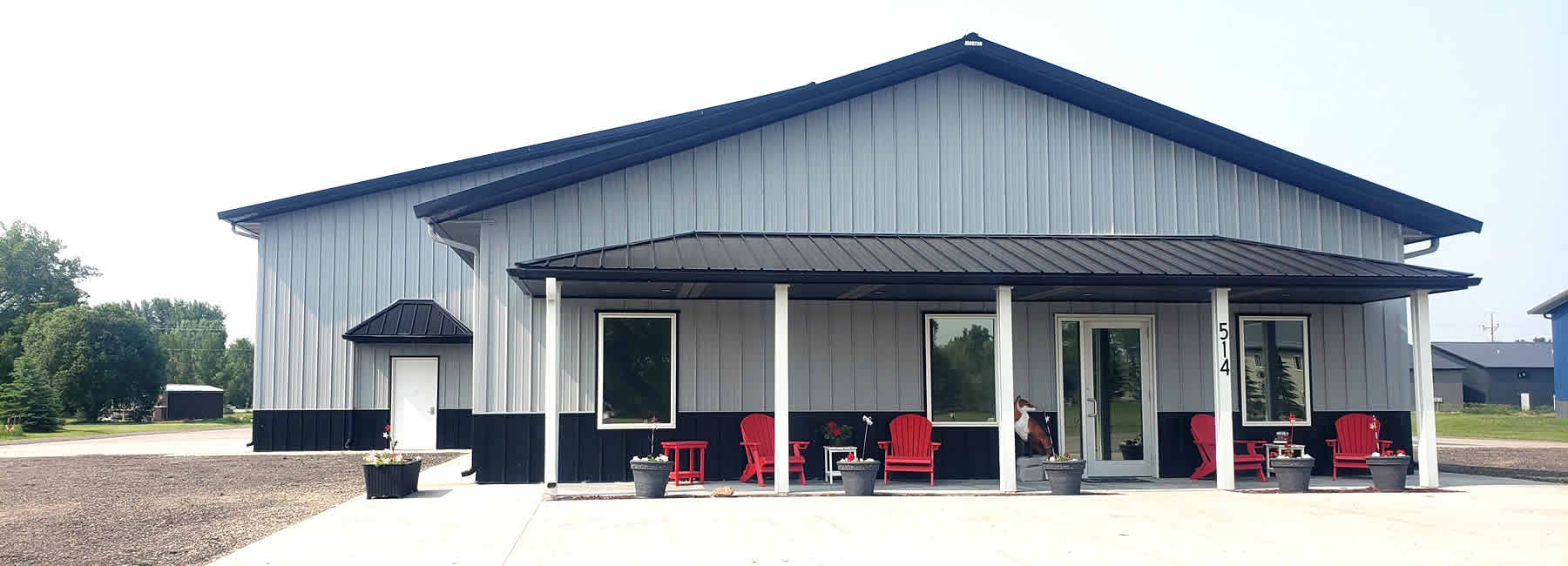 Office Building for Fuchs Sanitation of Glyndon, Minnesota.