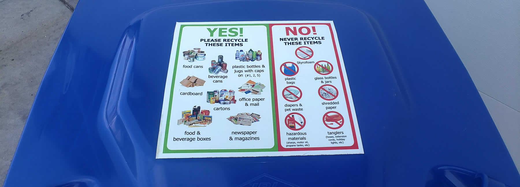 Learn about recycling efforts with Fuchs Sanitation.