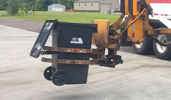 Residential and rural garbage pick up.